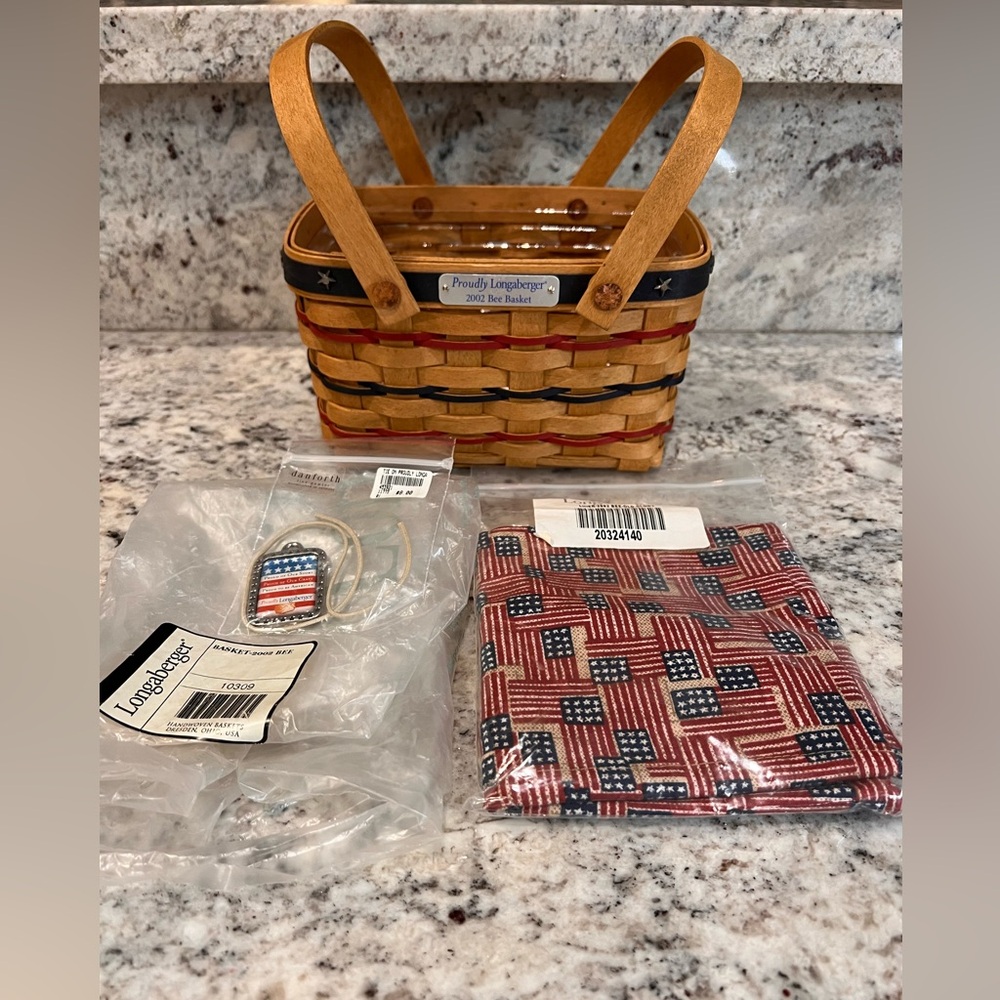 2002 Longaberger Bee Basket